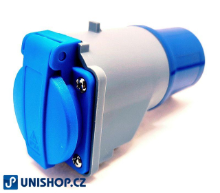 Adaptér 230V 230V CZ / 3kolík